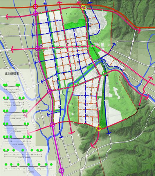 咸阳道路最新规划图-咸阳交通蓝图新鲜出炉